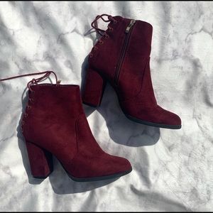 🍂 Suede booties 🍂